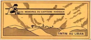 Couverture de l'album Tintin (Pastiches, parodies et pirates) - HS. Tintin au Liban