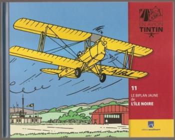 Couverture de l'album En avion Tintin - 11. L'Avion biplan de L'île noire