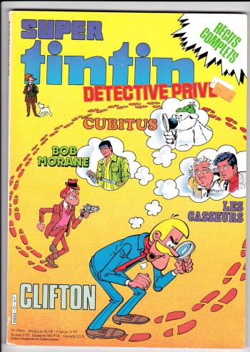 Couverture de l'album Super Tintin - 25. Détective privé