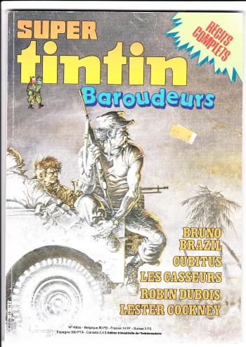 Couverture de l'album Super Tintin - 23. Baroudeurs