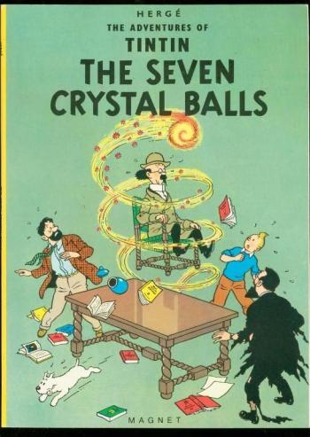Couverture de l'album The Adventures of Tintin - 13. The Seven Crystal Balls