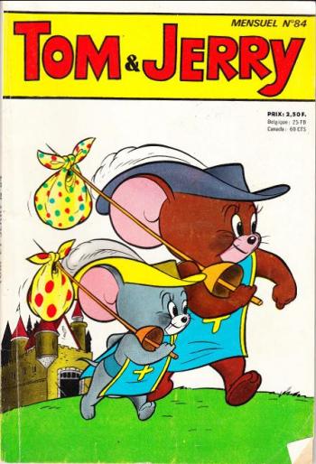 Couverture de l'album Tom et Jerry (Mensuel) - 84. Tom et Jerry Mensuel N°84