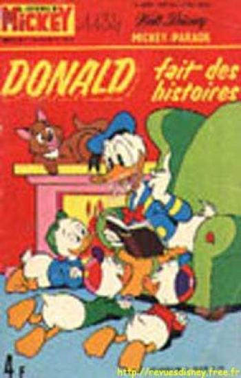 Couverture de l'album Mickey Parade (Supplément du journal de Mickey) - 32. Donald fait des histoires