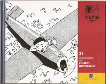 Couverture de l'album En avion Tintin - 21. L'Avion arabe des Cigares du pharaon