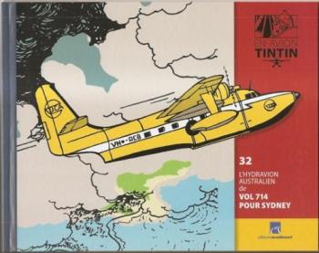 Couverture de l'album En avion Tintin - 32. L'Hydravion australien de Vol 714 pour Sydney