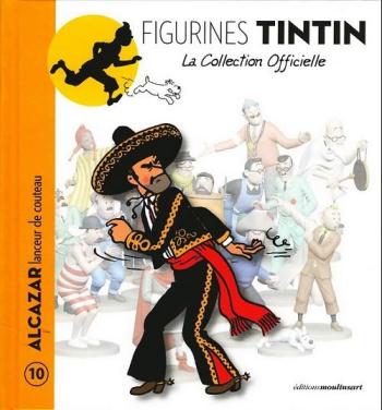 Couverture de l'album Figurines Tintin - La Collection officielle - 10. Alcazar lanceur de couteau