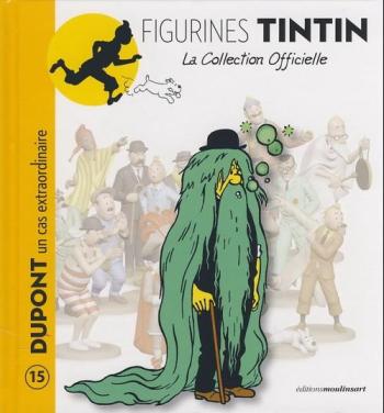Couverture de l'album Figurines Tintin - La Collection officielle - 15. Dupont un cas extraordinaire