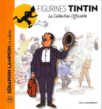 Couverture de l'album Figurines Tintin - La Collection officielle - 11. Séraphin Lampion à la mallette