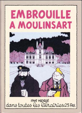 Couverture de l'album Tintin (Pastiches, parodies et pirates) - HS. Embrouille à Moulinsart