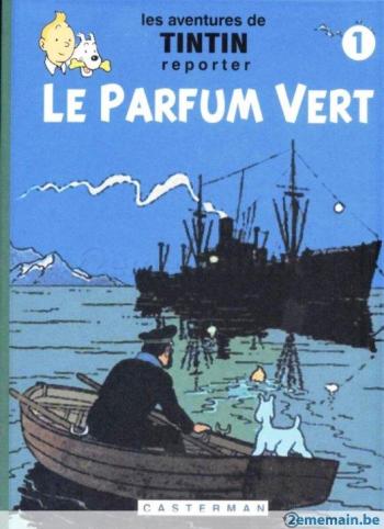 Couverture de l'album Tintin (Pastiches, parodies et pirates) - HS. Le parfum vert