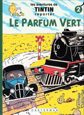 Couverture de l'album Tintin (Pastiches, parodies et pirates) - HS. Le parfum vert