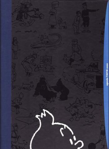 Couverture de l'album Tintin (Divers et HS) - HS. Agenda Tintin 2000