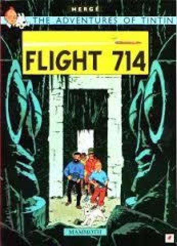 Couverture de l'album The Adventures of Tintin - 22. Flight 714