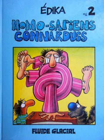Couverture de l'album Édika - 2. Homo-sapiens connarduss