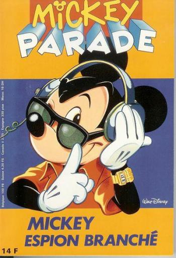 Couverture de l'album Mickey Parade - 142. Mickey espion branché