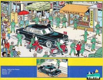Couverture de l'album Tintin (En voiture) - 11. La Limousine gouvernementale de Tintin et les Picaros