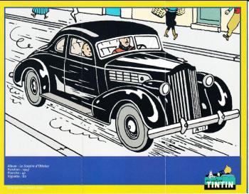 Couverture de l'album Tintin (En voiture) - 18. La Packard du Roi Muskar du Sceptre d'Ottokar