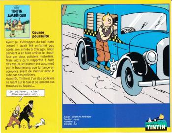 Couverture de l'album Tintin (En voiture) - 4. Le taxi de Tintin en Amérique