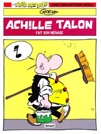 Couverture de l'album Achille Talon (Albums publicitaires) - HS. Achile Talon fait son ménage