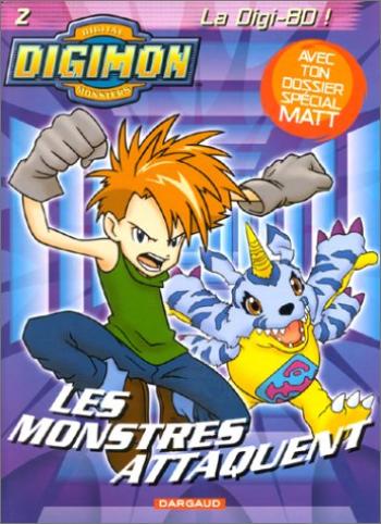 Couverture de l'album Digimon (Dargaud) - 2. Les monstres attaquent