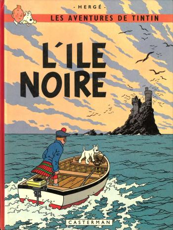 Couverture de l'album Les Aventures de Tintin - 7. L'Île Noire