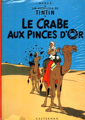 Couverture de l'album Les Aventures de Tintin - 9. Le Crabe aux pinces d'or