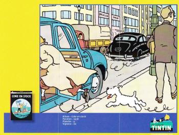 Couverture de l'album Tintin (En voiture) - 55. Le taxi Panhard de Coke en Stock