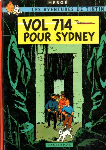 Couverture de l'album Les Aventures de Tintin - 22. Vol 714 pour Sydney