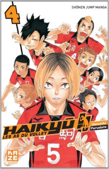 Couverture de l'album Haikyu !! - Les As du volley - 4. Haikyu !! - Tome 4