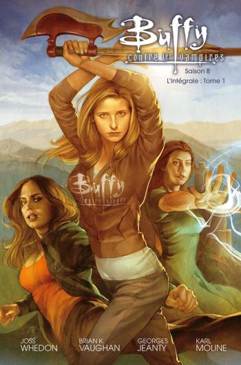 Couverture de l'album Buffy contre les vampires (Saison 8) - INT. Intégrale 1 - Saison 8 - Tomes 1 à 4