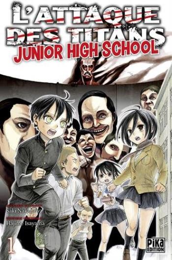 Couverture de l'album L'Attaque des Titans - Junior High School - 1. Junior High School - Tome 1