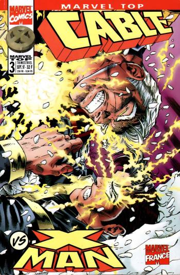 Couverture de l'album Marvel Top (Série 1) - 3. Cable vs X-Man
