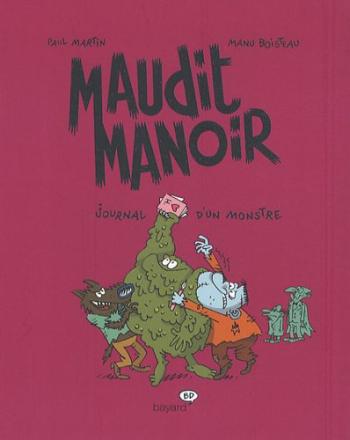 Couverture de l'album Maudit Manoir - 2. Journal d'un monstre