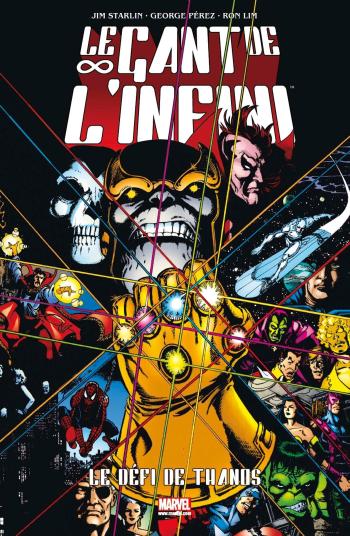 Couverture de l'album Thanos - L'infini - 1. Le gant de l'infini - Le défi de Thanos