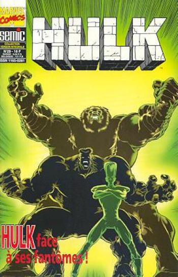 Couverture de l'album Hulk (Semic et Marvel France) - 29. Hulk face à ses fantômes