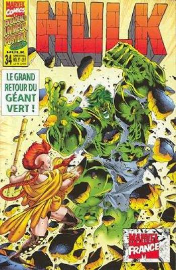 Couverture de l'album Hulk (Semic et Marvel France) - 34. Alors et maintenant...