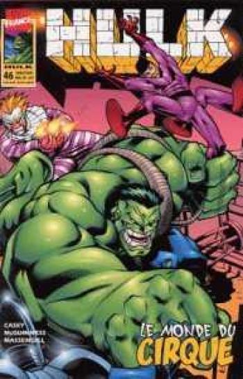 Couverture de l'album Hulk (Semic et Marvel France) - 46. Le Monde du cirque