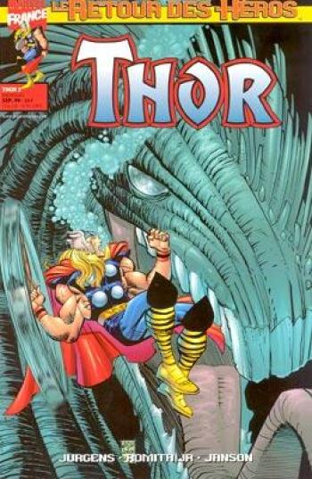 Couverture de l'album Thor (Marvel France V1) - 3. Un dieu, un homme