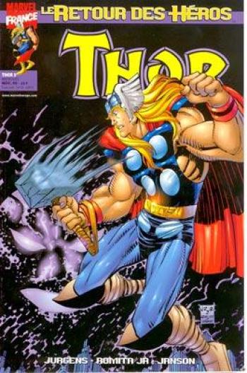 Couverture de l'album Thor (Marvel France V1) - 5. Un dieu, un homme