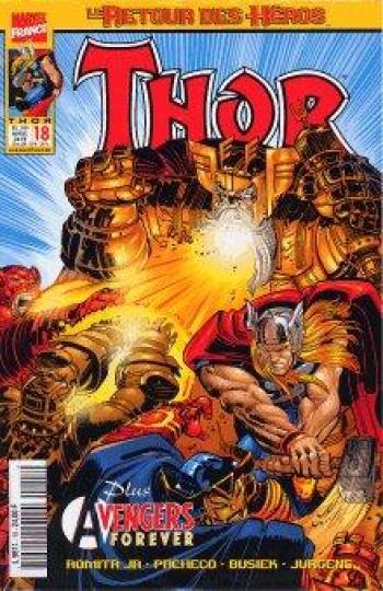 Couverture de l'album Thor (Marvel France V1) - 18. Alerte aux talismans vivants