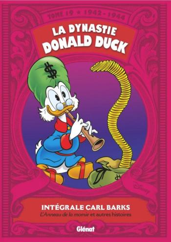 Couverture de l'album La Dynastie Donald Duck - Intégrale Carl Barks - 19. 1942-1944 - L'Anneau de la momie et autres histoires