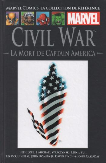 Couverture de l'album Marvel Comics - La Collection de référence - 53. Civil War - La Mort de Captain America