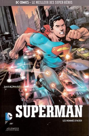 Couverture de l'album DC Comics - Le Meilleur des super-héros - 9. Superman - Les Hommes d'acier