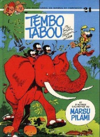 Couverture de l'album Spirou et Fantasio - 24. Tembo Tabou