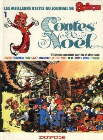 Couverture de l'album Les Meilleurs Récits du journal de Spirou - 1. Contes de Noël