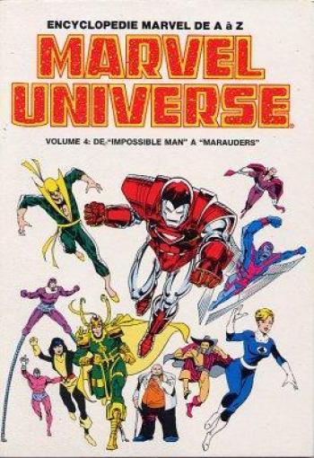 Couverture de l'album Marvel Universe - Encyclopédie Marvel de A à Z - 4. De "Impossible Man" à "Marauders"