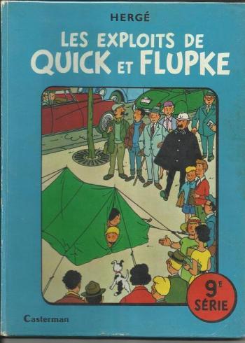 Couverture de l'album Les Exploits de Quick et Flupke - 9. 9e Série