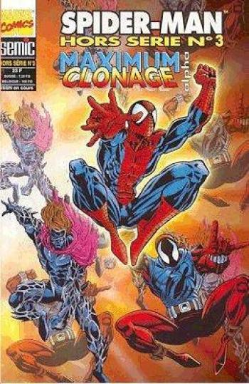 Couverture de l'album Spider-Man - Hors Série (Semic) - 3. Maximum Clonage Alpha