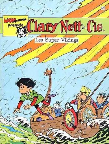 Couverture de l'album Clary Nett et Cie. - 2. Les Super Vikings