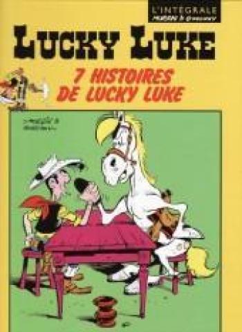 Couverture de l'album Lucky Luke (L'Intégrale Morris & Goscinny) - 38. 7 histoires de Lukcy Luke
